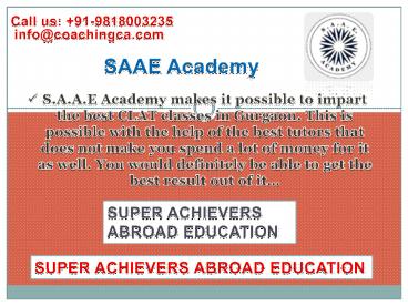 Best SSC , CLAT Coaching in Gurgaon