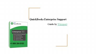 QuickBooks Enterprise Support