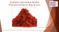 Synthetic Astaxanthin Market Professional Survey Report 2017 PowerPoint PPT Presentation