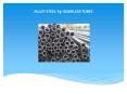ALLOY STEEL T91 SEAMLESS TUBES PowerPoint PPT Presentation