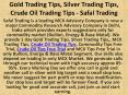 Gold Trading Tips, Silver Trading Tips, Crude Oil Trading Tips - Safal Trading PowerPoint PPT Presentation