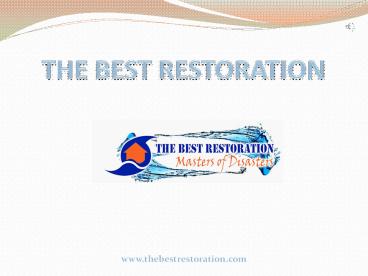 Area rug cleaning - The Best Restoration