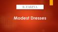 Modest Dresses PowerPoint PPT Presentation