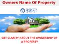 Owners Name Of Property PowerPoint PPT Presentation