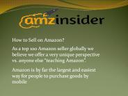 The Amazing Seller | AMZ Insiders