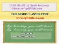 CGD 218 AID A Guide To Career Education/cgd218aid.com PowerPoint PPT Presentation