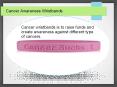 Cancer awareness wristbands PowerPoint PPT Presentation