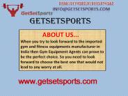 GYM Equipment Manufacturer in Delhi