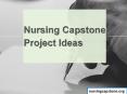 Nursing Capstone Project Ideas PowerPoint PPT Presentation