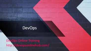 DevOps Online Training in Hyderabad | Devopsonlinehub.com