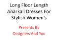 Anarkali Dress Pattern: Girls Lehenga Style Semi Stitched Anarkali Umbrella Frock Suit Neck Design