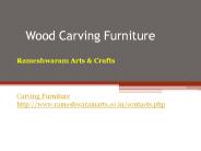 Wood Carving Furniture