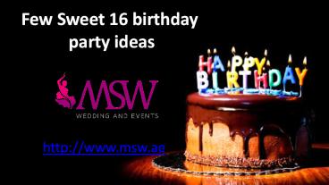 birthday celebration in dubai 