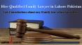 Top Family Lawyer in Lahore PowerPoint PPT Presentation