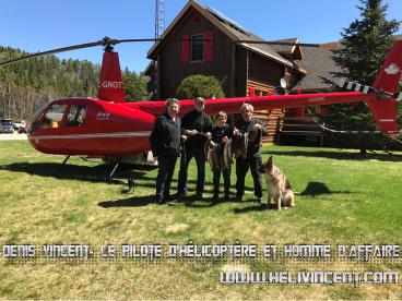 Denis Vincent- Le pilote d'hélicoptère et homme d’affaire