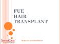 About FUE Hair Transplantation PowerPoint PPT Presentation