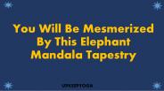 You Will Be Mesmerized By This Elephant Mandala