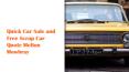 Quick Car Sale and Free Scrap Car Quote Melton Mowbray PowerPoint PPT Presentation