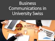 Business Communications in University Swiss
