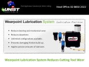 Wearpoint Lubrication System Reduces Cutting Tool Wear