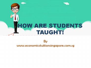 Economics Tuition Singapore