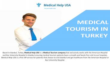 Health and Medical Tourism