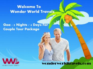 Goa 3 Nights 4 Days For Couple Tour Package