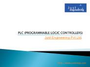 PLC (PROGRAMMABLE LOGIC CONTROLLERS) |Just Engineering