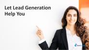 Let lead generation help you