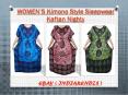 WOMEN’S Kimono Style Sleepwear Kaftan Nighty PowerPoint PPT Presentation