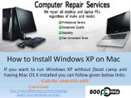 How to Install Windows XP on Mac