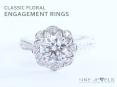 Classic floral engagement rings PowerPoint PPT Presentation