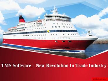 TMS Software – New Revolution In Trade Industry