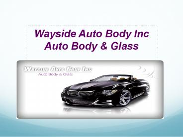 Auto Collision Repair