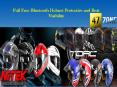 Full Face Bluetooth Helmet Protective and Best Visibility PowerPoint PPT Presentation