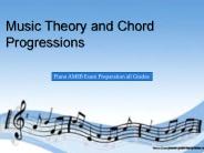 Music Theory and Chord Progressions