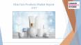 Skin care products market report 2017 PowerPoint PPT Presentation
