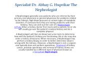 Kidney Transplant Treatment In Pune
