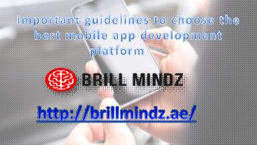 Mobile apps development company Kuwait (1)