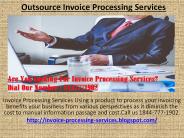 Outsource Invoice Processing Services Usa