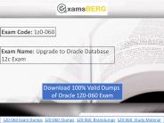 How To Pass Oracle 1Z0-060 Exam?