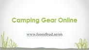 Camping Gear Sale