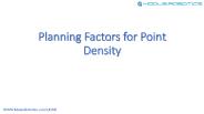 LiDAR Flight Planning Factors for Point Density