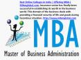 Best Online Colleges in India -Offering MBA successful in establishing PowerPoint PPT Presentation