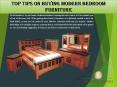 Top Tips on Buying Modern Bedroom Furniture
