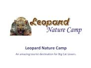 Leopard Safari Tour operator - Leopard Nature Camp