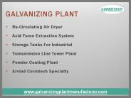 Hot Dip Galvanizing Plant