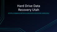 Hard Drive Data Recovery Utah