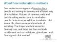 Wood Floor Installations Methods PowerPoint PPT Presentation