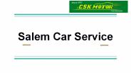 Car Services in Salem